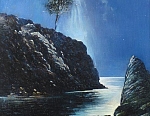 Белая ночь 67x47 см. Холст. Масло. 1994 г.