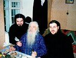 С отцом Борисом Шпаком в гостях у старца - архимандрита Павла (Груздева), середина 90-х годов ХХ века.