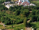 Вид на Монастырскую бухту с высоты птичьего полета.