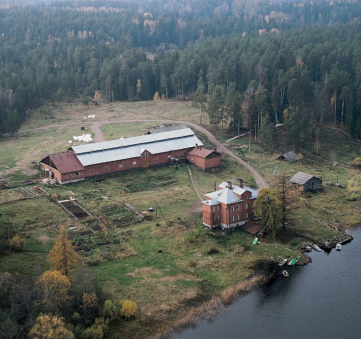 Общий вид фермы. 2000 г.