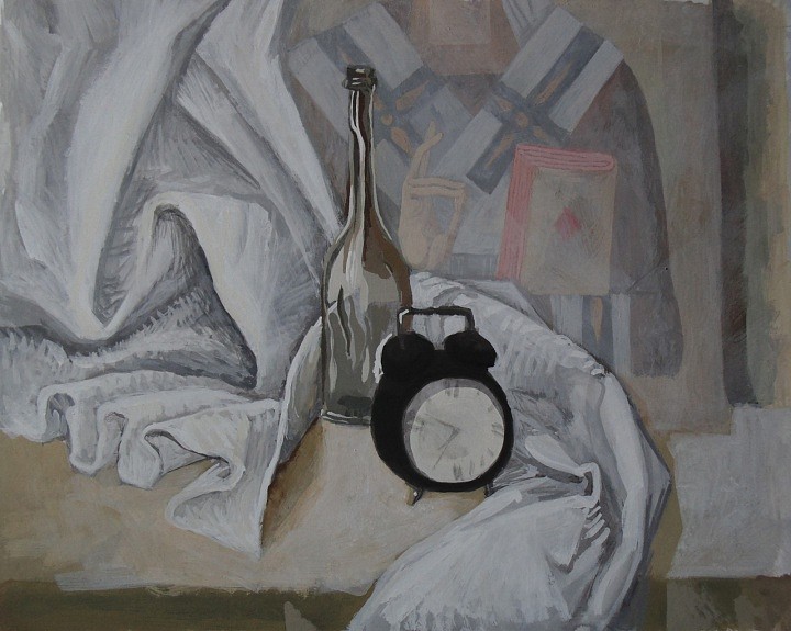 Неоконченный натюрморт. 2016