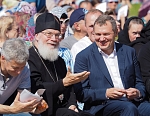 Фестиваль открылся торжественной речью Игумена Спасо-Преображенского Валаамского монастыря епископа Троицкого Панкратия и вице-председателя Мирового энергетического совета, основателя благотворительного фонда 