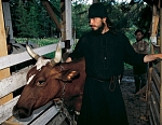 Ферма. Монах Георгий. 2001 г.