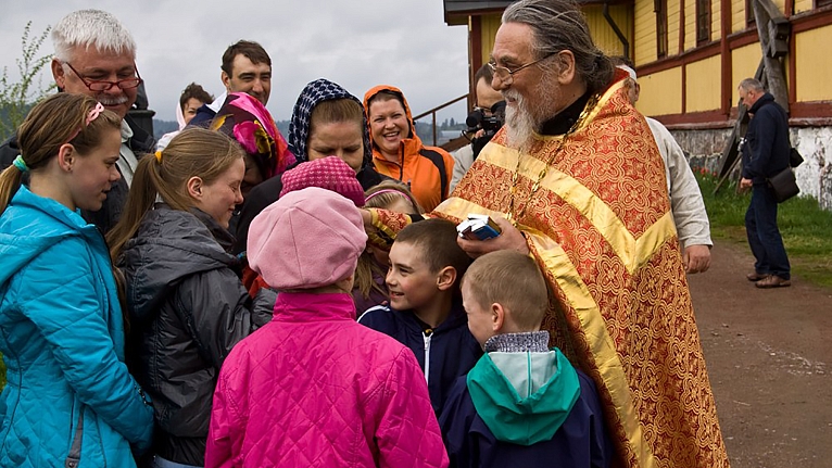 Юбилей отца Авраамия, в схиме Авраама 