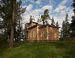 Скитской храм (Александра Свирского) на Святом острове