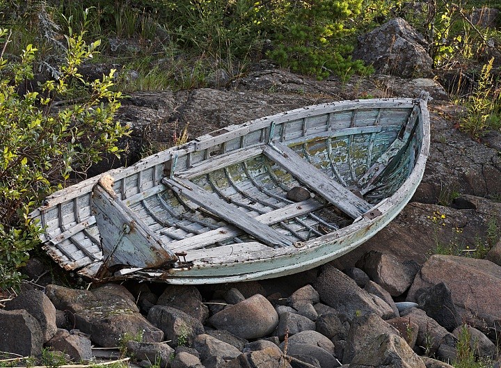 Старая лодка