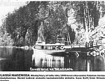24. В ПРАЗДНИКИ НА ПРИРОДЕ. В начале XX века пароход «Николай» часто можно было увидеть возле маленьких монастырских причалов. Братия ходила на судне на дальние скиты. Фото: ФИКС/ коллекция Эркки Риимала.