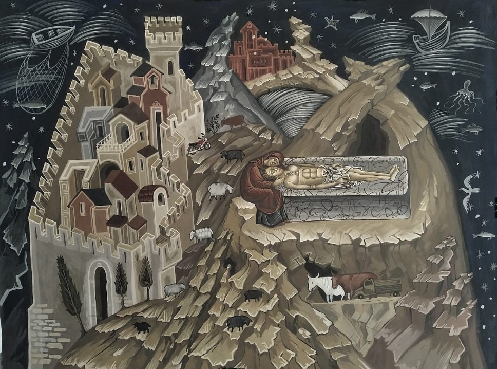 Плач Богородицы. Аммон Гареев. 2020.