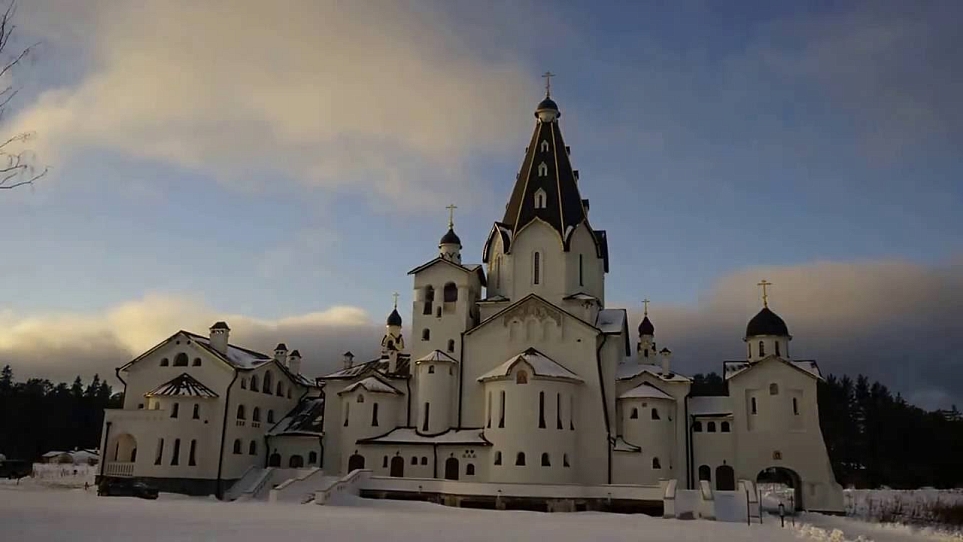 Владимирский скит Валаама. Зарисовка