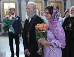 С дочерью Натальей Алексеевной