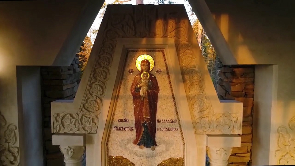 Часовня всех святых на Валааме просиявших