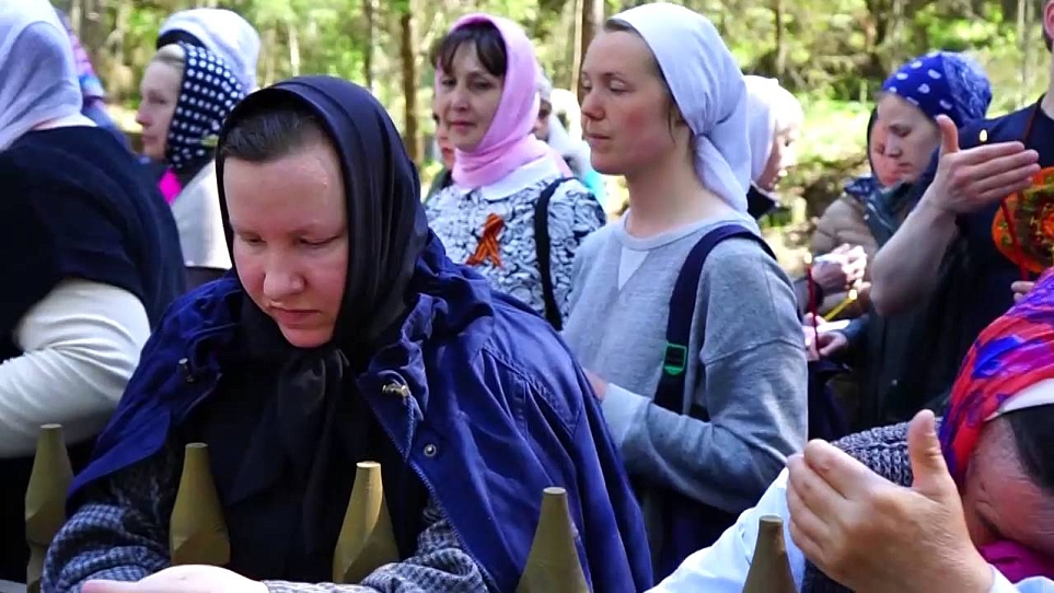 Валаам 9 мая - лития  по погибшим в Великой Отечественной войне.