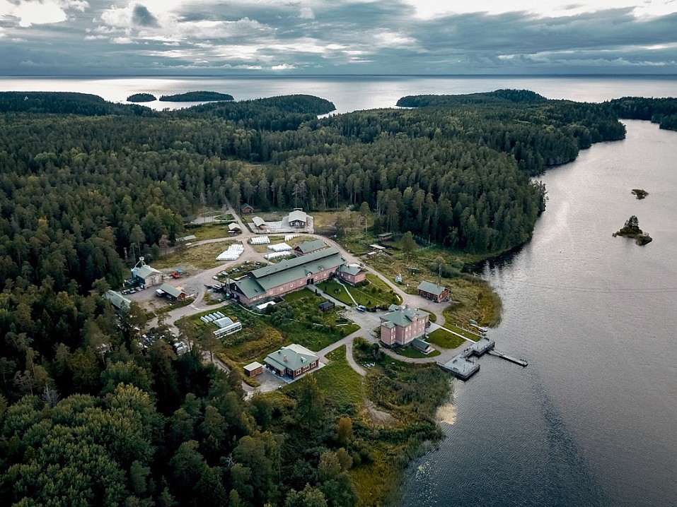 Вид на ферму