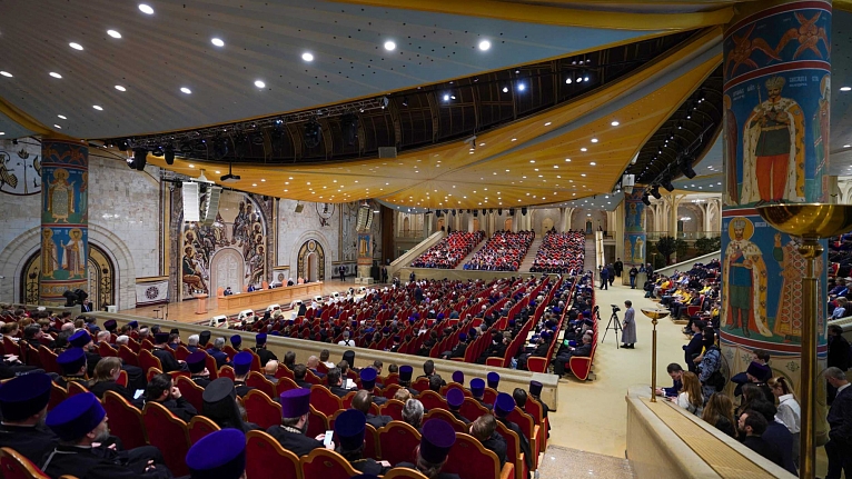 Епископ Панкратий принял участие во внеочередном съезде Всемирного русского народного собора