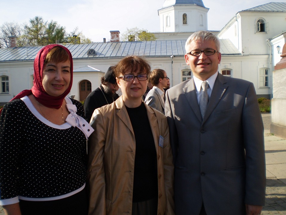 2010 год. С министром образования Республики Карелия А.А. Селяниным и его заместителем И.В. Петеляевой