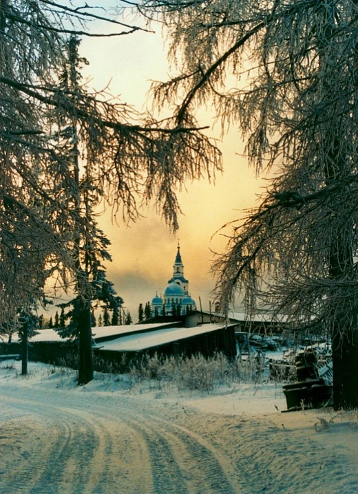 Зима.