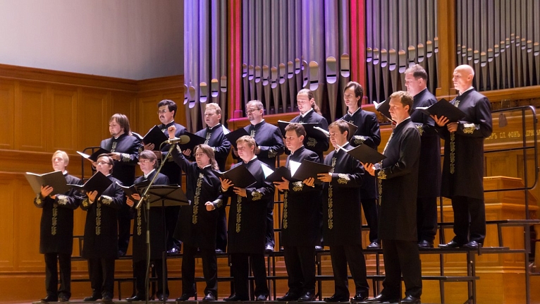 В Москве состоялся сольный концерт Праздничного хора Валаамского монастыря