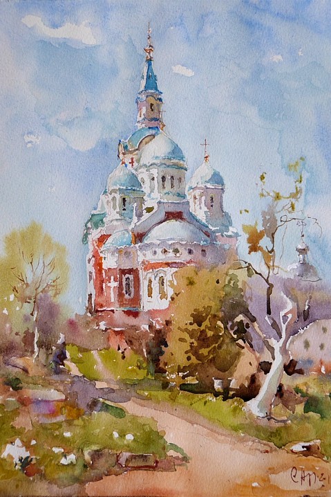 Сергей Алдушкин. Монастырский сад