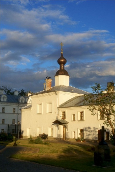 Вид на церковь Валаамской Божией Матери