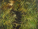 Папоротники 80x80 см. Холст. Масло. 1992 г.