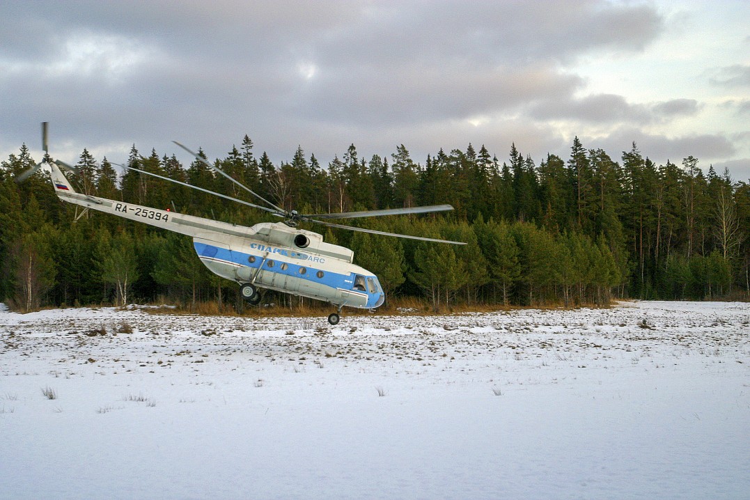 Посадка на Валааме. Фото Павла Козионова, 2004 год