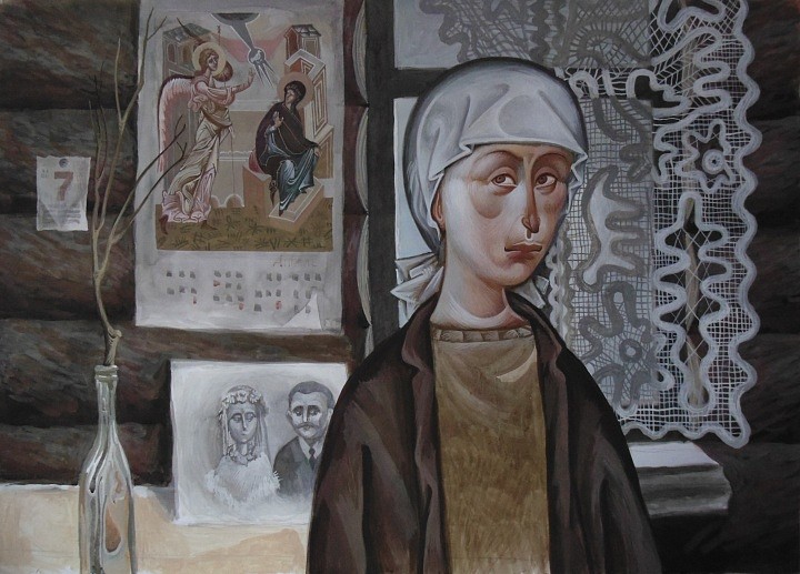 Из серии «Двенадцать месяцев».Графика.2016 год