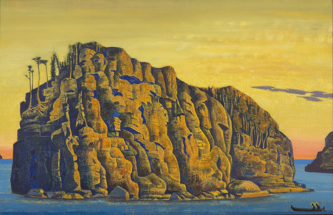Николай Рерих - Святой остров (1917)