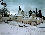 Скит Всех Святых зимой