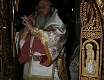 Афон. Монастырь Ватопед. Божественная литургия.