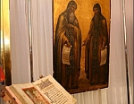 На открытии выставки