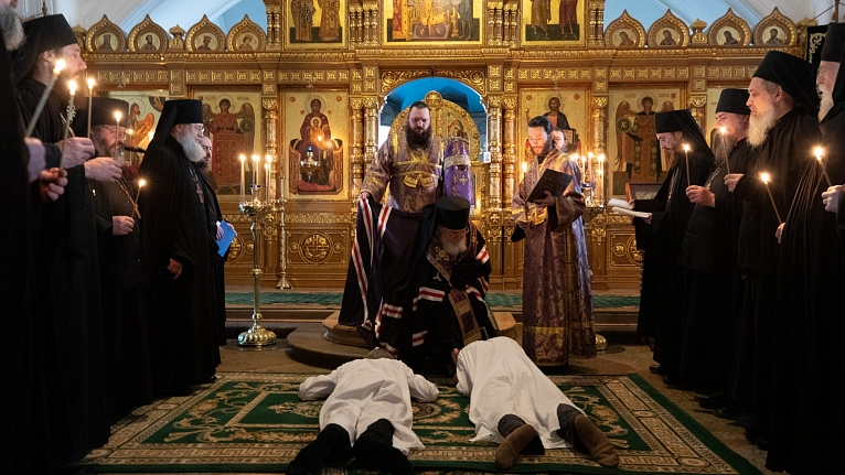 Желая жития постнического. Прибавление в братии обители прпп. Сергия и Германа