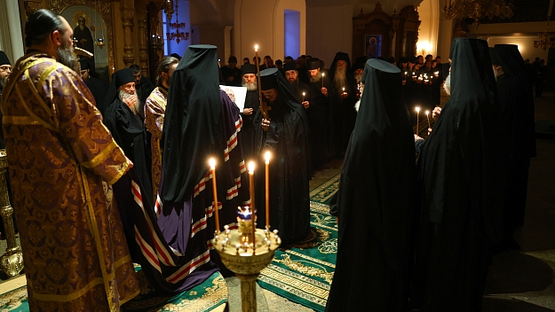 Монашеский постриг в Неделю ваий 