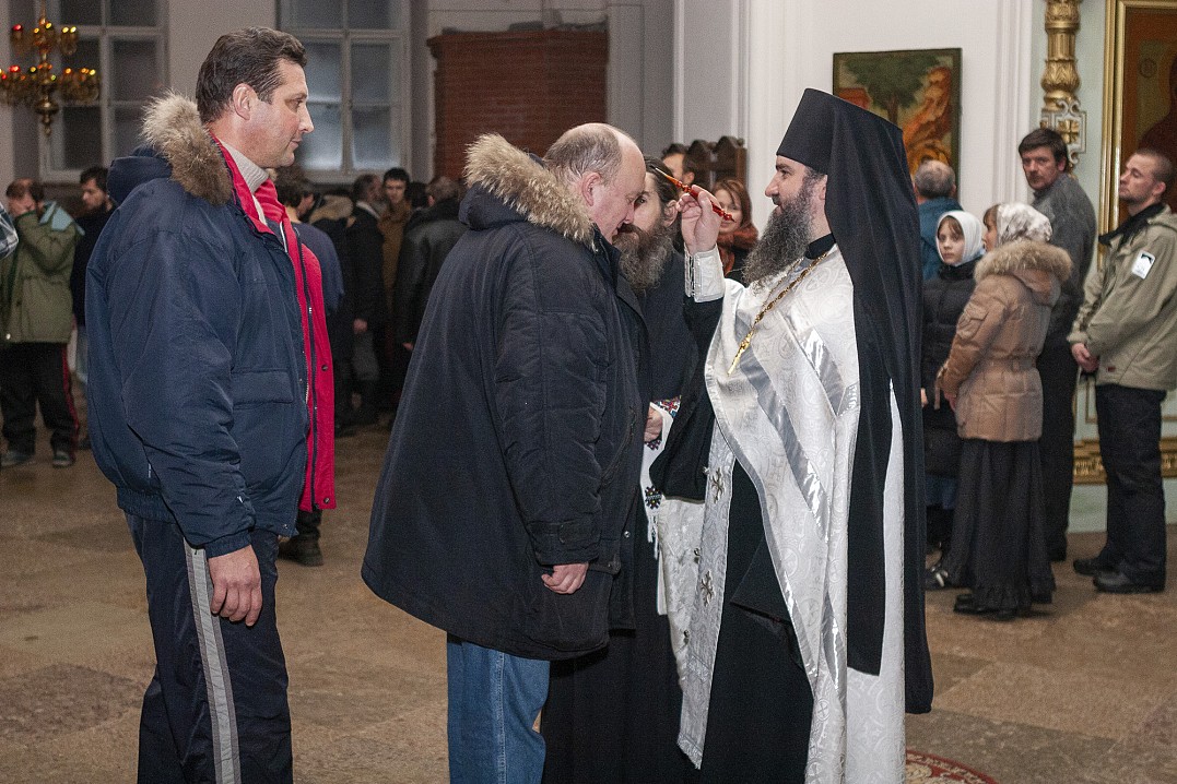 Крещение на Валааме. Фото Павла Козионова, 18 января 2005