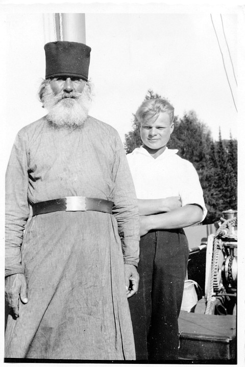 Монах Иеракл Майкевич – с 1933 года капитан парохода «Сергий», доставившего Зайцевых из Сортавалы на остров Валаам