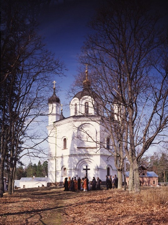 Светлая седмица, на Всесвятском скиту