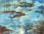 Поднимается туман 81x61 см. Холст. Масло. 1991-1992 г.