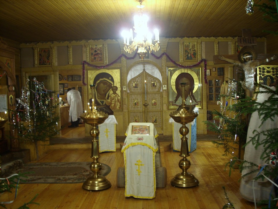 Ночная служба на Рождество во Внуто. 7 января 2009 г.