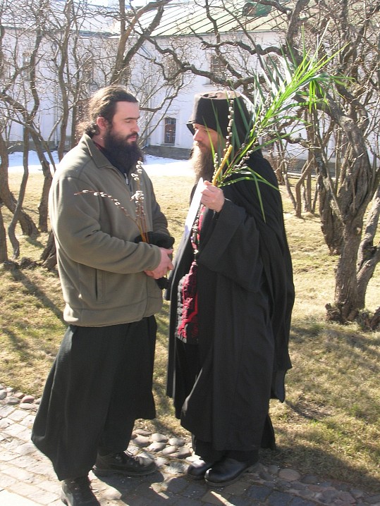 Вербное Воскресение. Со схиигуменом Серафимом.