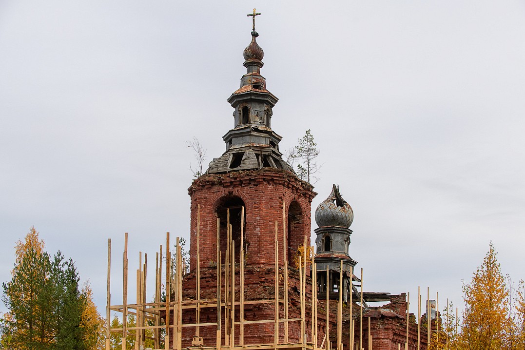 Храм Александра Невского в бывшем Германовском скиту.