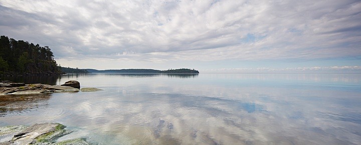 Ладога, полный штиль