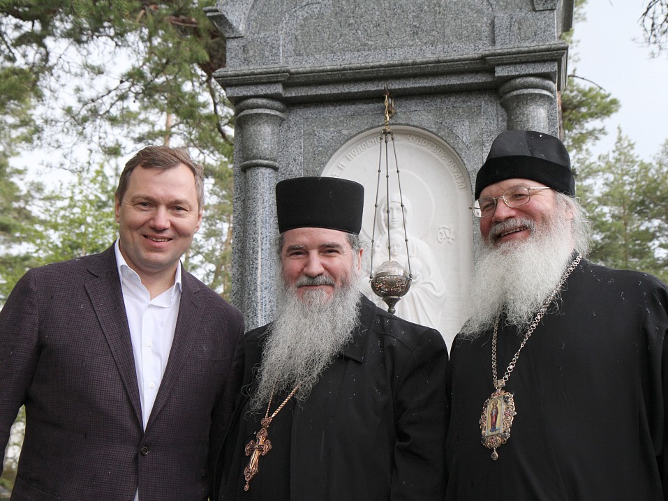 Большой друг Валаама Олег Михайлович Бударгин.