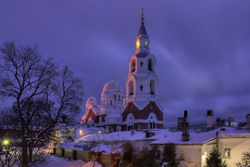 К 10-летию возобновления монашеской жизни на Валааме . 1999  год