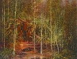 Осеннее болото 55x67 см. Холст. Масло. 1997 г