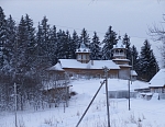 Церковь Успения Пресвятой Богородицы во Внуто. Фото 7 января 2009 г.