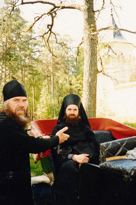 Отцы Афанасий и Ефрем, 2002 год