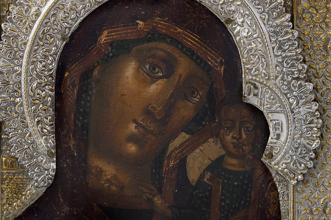 Чтимая чудотворная Казанская икона Божией Матери на Петербургском подворье Валаамского монастыря.