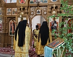 Праздник Всех Святых. Малый вход на блаженнах. Скит Всех Святых.
