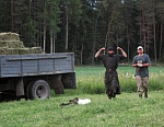 Заготовка сена. Июль 2006 года