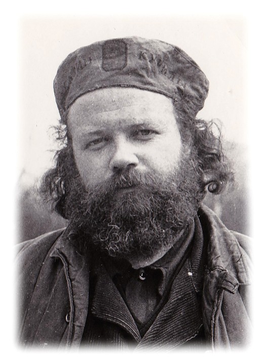 Геннадий Добров на Валааме. 1974 год.