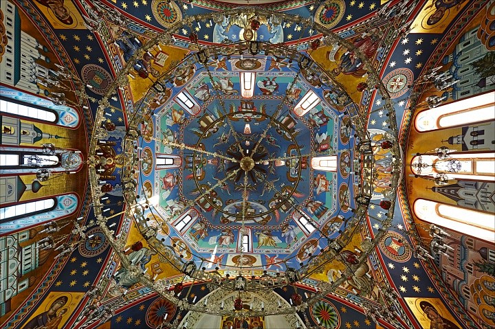 Роспись храма Владимирского скита